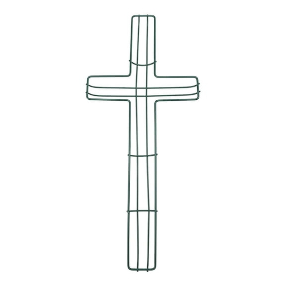 erfcxs Shaped Wreath Ring With Hook For Home Decoration Wreath Flower Ring Loop Metal Frame Wire Wreath Frame