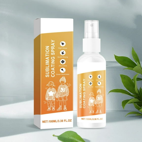 erfcxs Shirt Thermal Sublimation Coating Spray Fast Drying Stable Enhanced Shine Wear Coating Spray