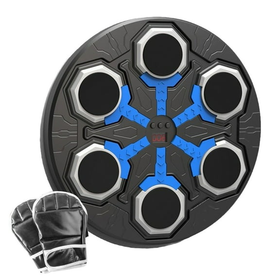 erfcxs Smart Interactive Wall Mounted Boxing Machine with LED Lights and Music for Dynamic Home Fitness Workouts