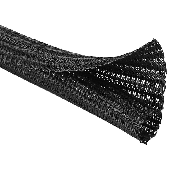 erfcxs Split Wire Tubing Protector Sleeve Braided Management For TV/Computer/Home /Engine Cord Protectors From No Chew