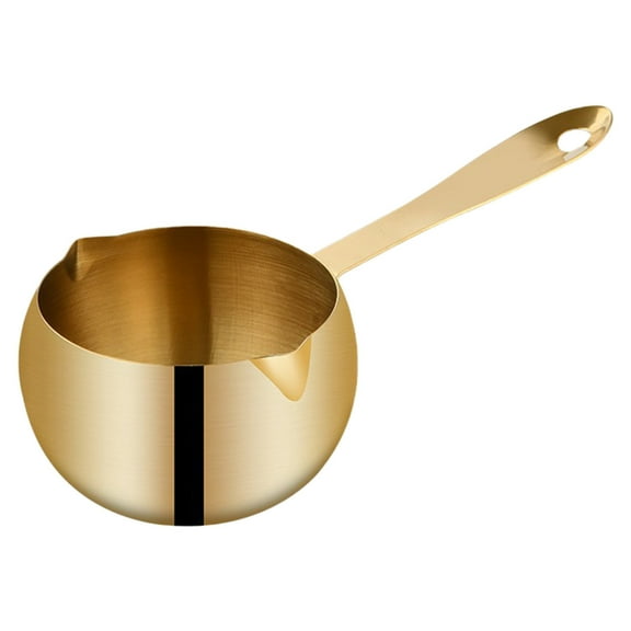 erfcxs Stainless Steel Induction Compatible Butter Warmer And Mini Saucepan For Melting Chocolate Heating Milk And Cooking