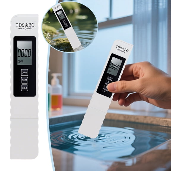 erfcxs TDS Instrument Digital Water Tester Used For Portable Water Testing Of Drinking Water Faucets Wells Swimming Pools Hydroponics Aquariums And Travel