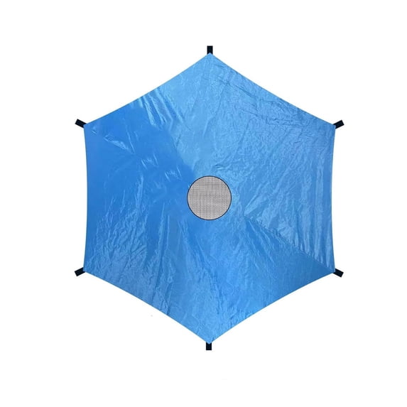 erfcxs Trampoline Canopy 8ft 10ft 12ft 14ft 16ft Sun Easy To Install Protective Trampoline Shade Accessories For Outdoor Backyard