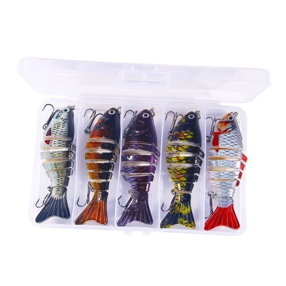 erfcxs Trout Fishing Swimbait Kit Lifelike Pencil with Hook Design for Enhanced Catch Performance