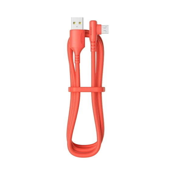 erfcxs USB Cable Right Angle 90° Elbow Liquid Micro USB 3A Fast Charging Cable
