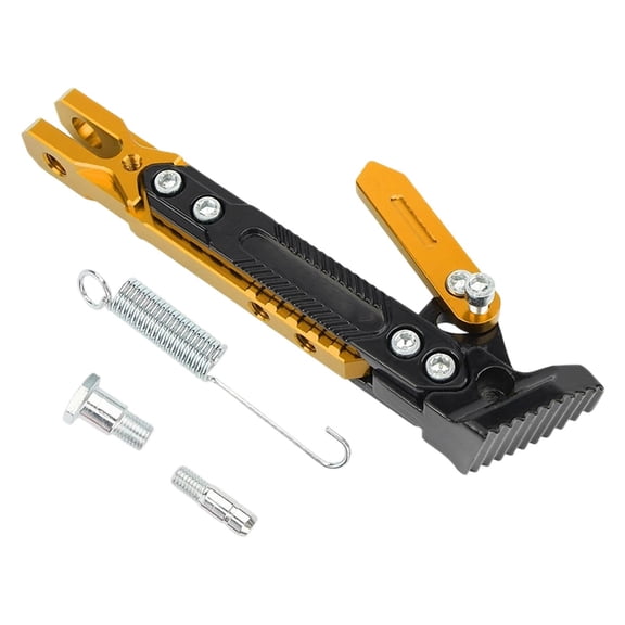 erfcxs Universal Adjustable Motorcycle Kickstand Support Stand For Bike