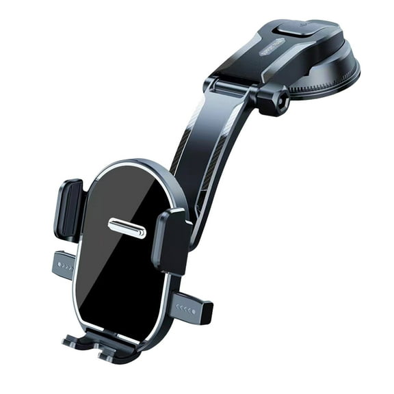 erfcxs Universal Car Phone Holder Mount with 25KG Force Super Suction and 360 Rotation Quick Release Flexible Long Gooseneck for All Smartphones