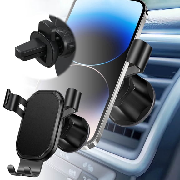 erfcxs Universal Car Phone Mount Holder Adjustable Windshield Vent Clip Compatible All Smartphones