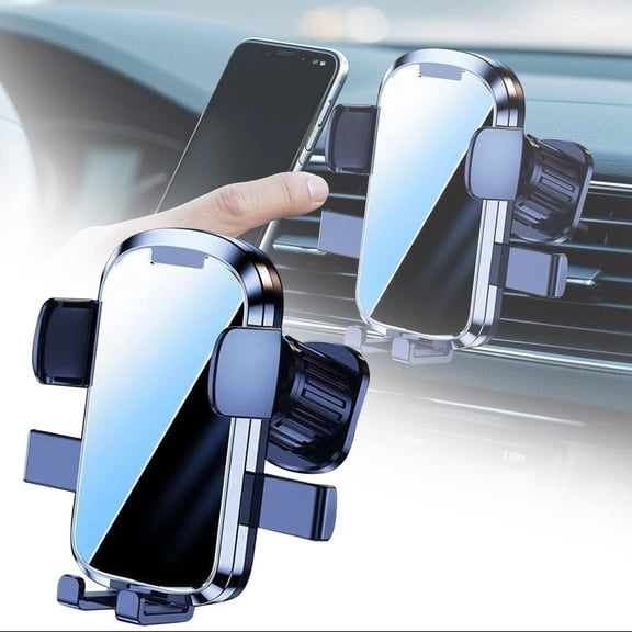 erfcxs Universal Car Phone Mount Holder Adjustable Windshield and Vent Clip Compatible with All Smartphones