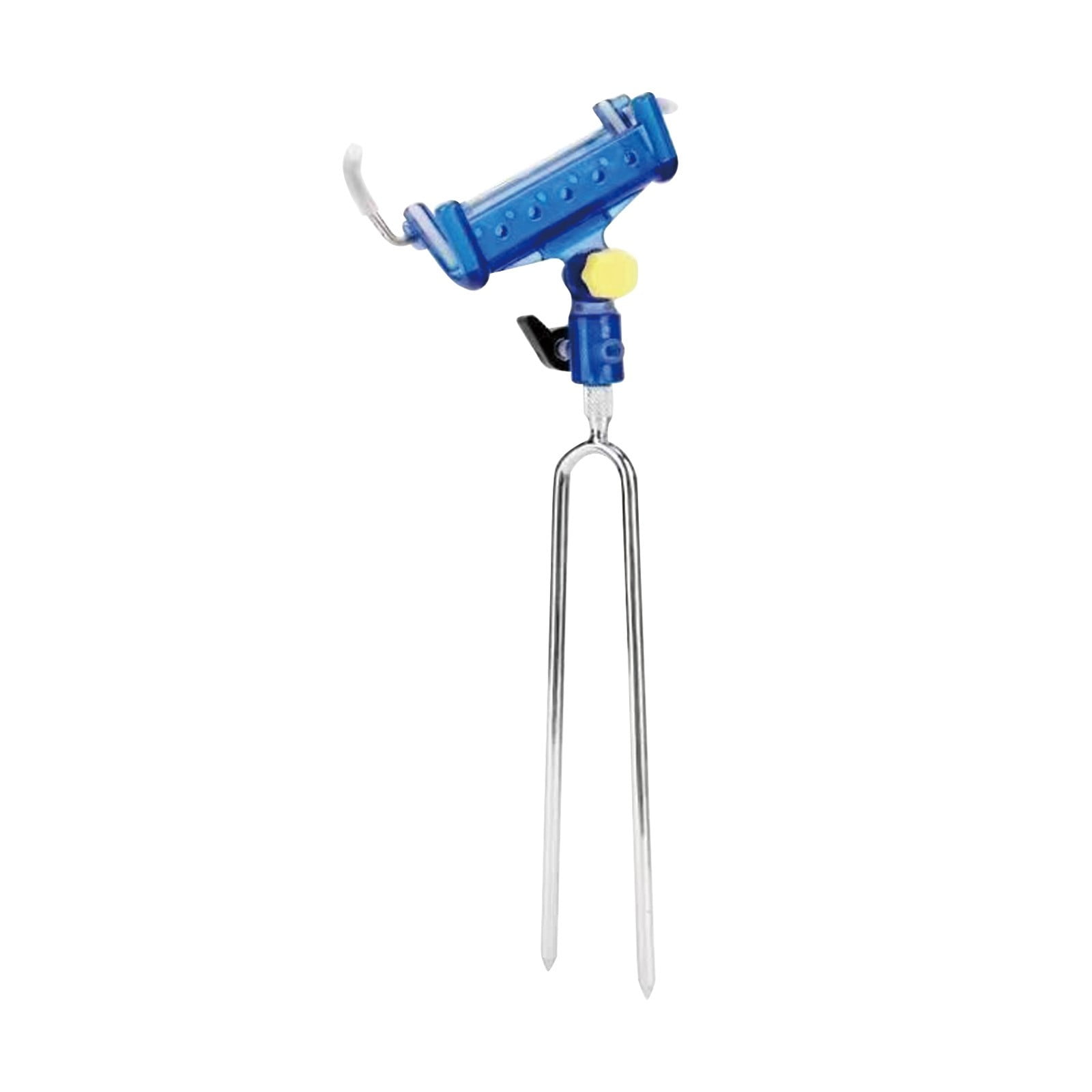 Rod-Runner Open Fishing Rod Holder | Gray, For Baitcaster & Offshore Reels Up To 50W, Lightweight ABS