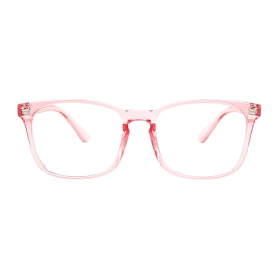 erfcxs Vintage Square Flat Top Eyeglasses Unisex Blue Light Blocking & Frame With Metal Stud Clear Lens Fashion Accessory For Men & Women