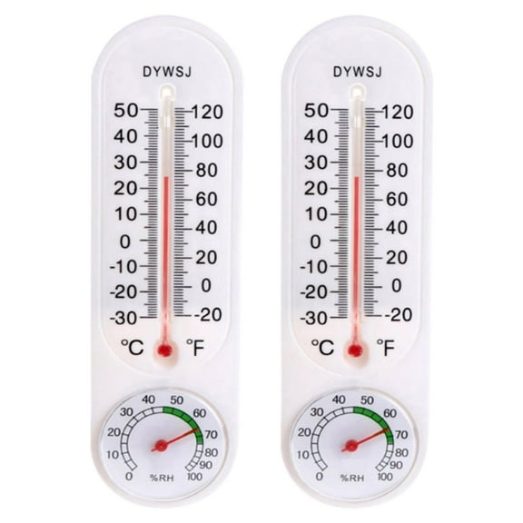 erfcxs Wall Thermometers Indoor Outdoor Sky Garden Greenhouse House Office Room Heating 2pc 2ml