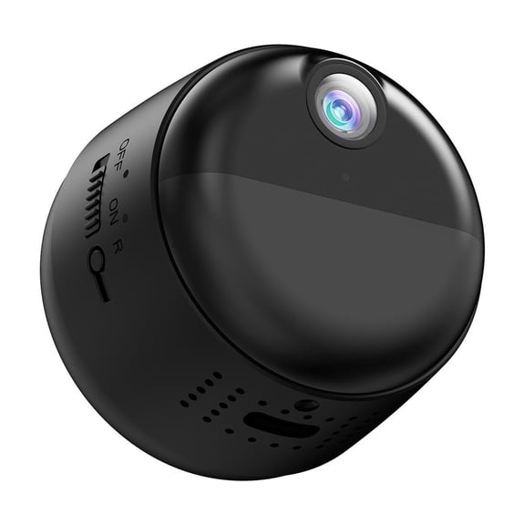 erfcxs Webcam Camera for Home Surveillance with Wireless 2MP Real Pixel Interpolation 3MP 1200mAh Battery Low Power Band WiFi Portable Security Recorder