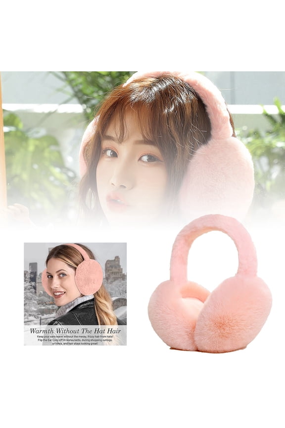 Winter Cartoon Earmuffs for Women Girls Cozy Antifreeze Ear Warmers Soft Ear Cold Weather Accessories