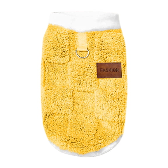 erfcxs Winter Coat Vest With Leash Ring Warm Jacket For Small Medium Dogs Fashionable Cold Weather Apparel With Multiple Colors & Sizes