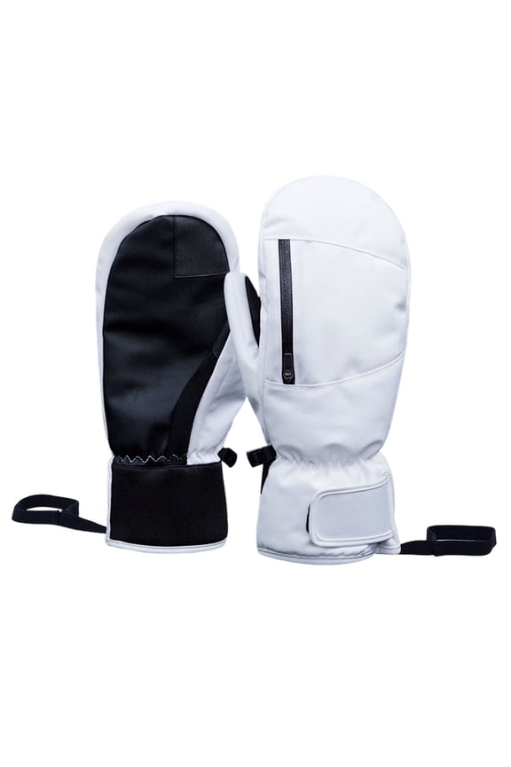Winter Sports Gear Insulated Ski Mittens for Windproof Warmth Ideal for Skiing Snowboarding and Winter Recreation