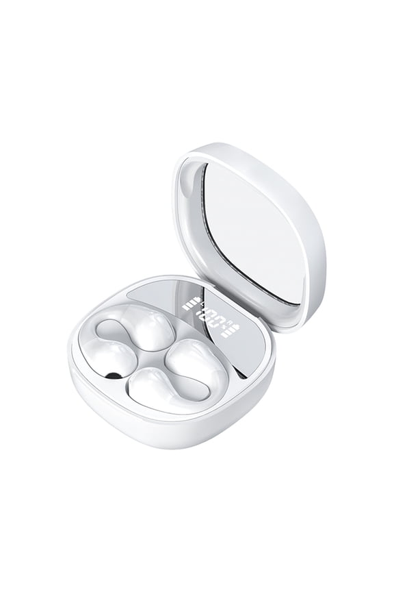 Wireless Ear Clip Bone Conduction Headphones Bluetooth Mini Sports Running Earring Headphones Open Ear In Ear Headphones Wireless Earbuds With Earhook