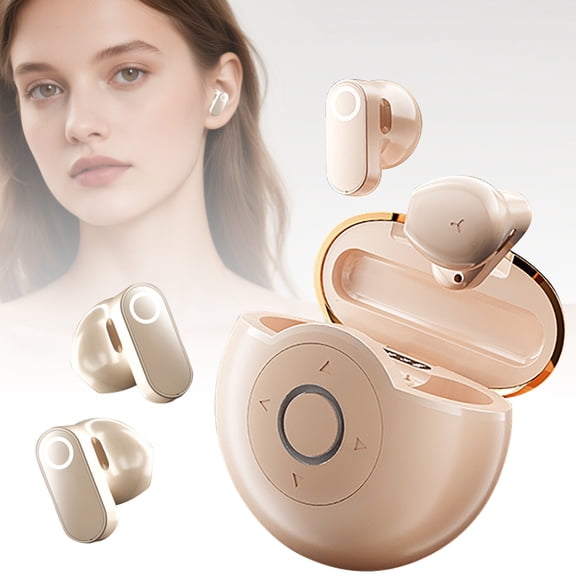 erfcxs Wireless Headset with Ergonomic Design for Android Devices Featuring 10 Meter Communication Range and Rechargeable Battery