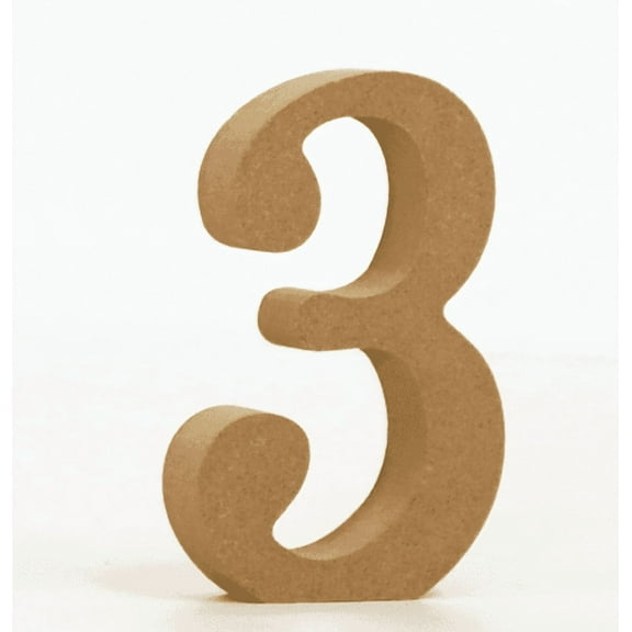 erfcxs Wood Wooden Number Log Alphabet Wedding Birthday Party Home Decorations