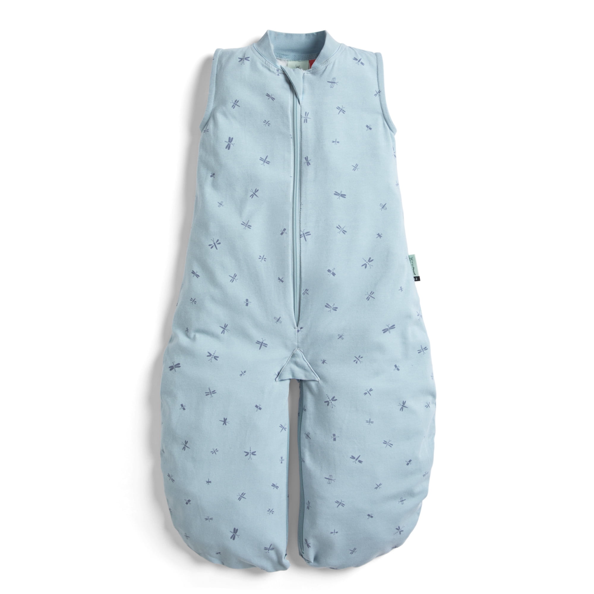 ergoPouch 0.2 TOG Baby Sleep Sack – 100% Organic Cotton Baby Sleep Suit Bag for Cozy Baby’s Night – Our Sleeping Bag for Kids converts to Sleep Suit with Legs, Baby Blanket (Dragonflies, 8-24 Months)