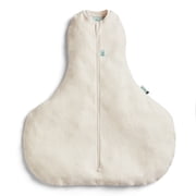 ergoPouch 0.2 TOG Hip Harness Cocoon Swaddle Bag - Our Baby Swaddle Provides a Snug and Gentle Sleep - Swaddle for Baby Made of Organic Cotton & Breathable Material 6-12 Months, Oatmeal Marle