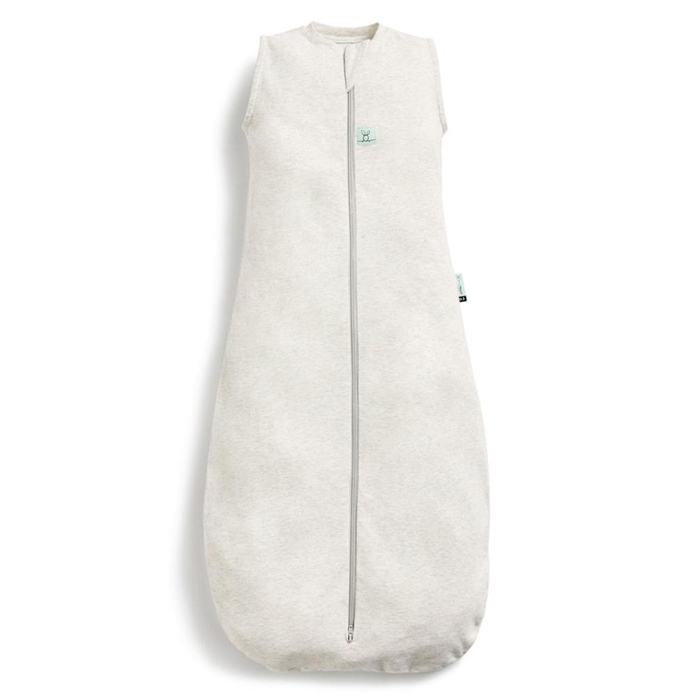 ergoPouch 0.2 Tog Jersey Sleeping Bag - Organic Cotton Baby Sleeping Bag, Made of Soft & Breathable Material for Peaceful Night's Sleep – Baby Wearable Blanket (Grey Marle, 8-24 months)