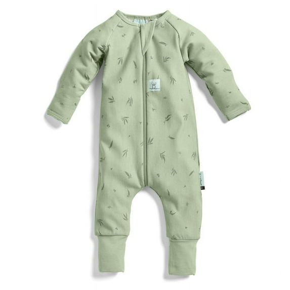 ergoPouch 1.0 TOG Long Sleeve Layer Made with GOTS Certified Organic Cotton - Unisex Toddler Layers are Crafted with the Utmost Care to Provide a Cozy & Comfortable Sleep Experience (1 Year, Willow)