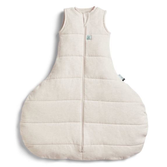 ergoPouch 2.5 TOG Hip Harness Jersey Swaddle Bag - Our Baby Swaddle Provides a Snug and Gentle Sleep - Swaddle for Baby Made of Organic Cotton & Breathable Material (3-12 Months, Oatmeal Marle)