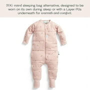 ergoPouch 2.5 TOG Sleeping Onesies For Baby Girl and Baby Boy - Baby Onesies for Easy Diaper Changes - Baby Girl Onesies Made with Breathable Materials (6-12 Months, Daisies)