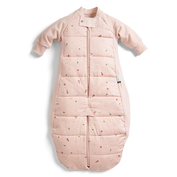 ergoPouch 3.5 TOG Baby Sleep Sack – 100% Organic Cotton Baby Sleep Suit Bag for Cozy Baby’s Night – Our Sleeping Bag for Kids converts to Sleep Suit with Legs, Baby Blanket (Daisies, 4-6 years)