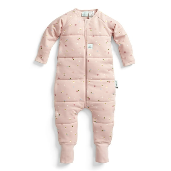 ergoPouch 3.5 TOG Sleeping Onesies For Baby Girl and Baby Boy - Baby Onesies for Easy Diaper Changes - Baby Girl Onesies Made with Breathable Materials (12-24 Months, Daisies)