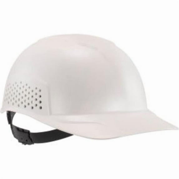 Ergodyne B3168824 Skullerz 8951 Vented Hard Shell Bump Cap - Short Brim - One Size - White