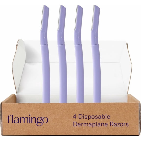 ermaplane Razor, Face Razors for Women, isposable, 1 count, Pack of 4