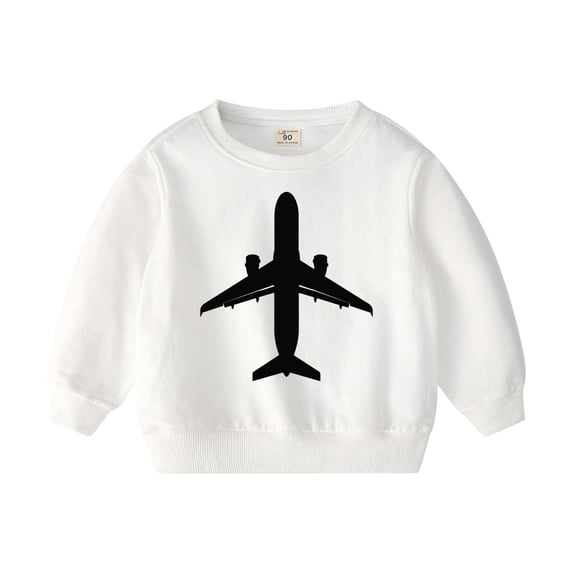 ersvoioy Kids Floral Print Sweatshirt Long Sleeve Crewneck Pullover Soft Top Girls Size 2-10 Years