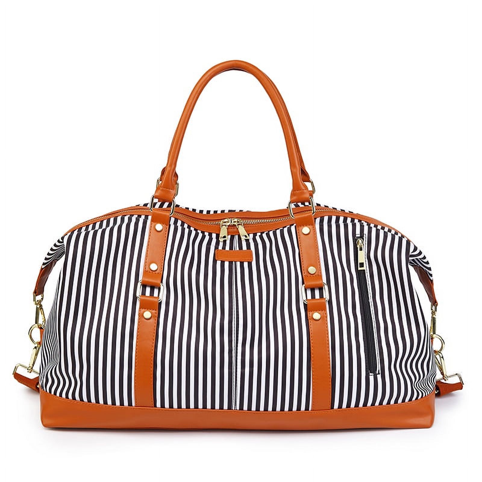 esafio Canvas Travel Tote Duffel Bag Carry on Weekender Overnight Bag