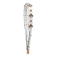 thumbnail image 1 of esafio Purse Strap Retro Bees Flowers Pu Leather Strap You DIY Replacement Crossbody Bag Accessories 1.6" Wide Rivet Guitar Style Handbag Strap Belt 42.5"-47",White, 1 of 6