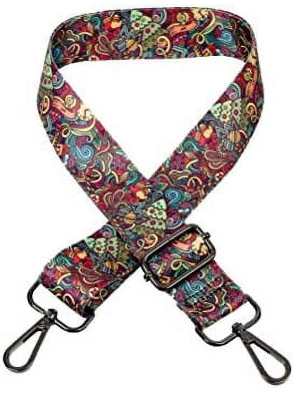Purse Straps Crossbody Handbag Replacement Strap Adjustable Wide Straps ,Multicolor