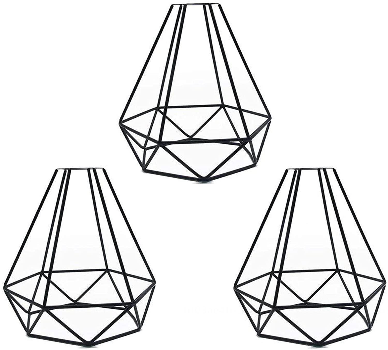 esafio Vintage Lampshade Hanging Lamp Metal Cage Wire Lampshade Retro