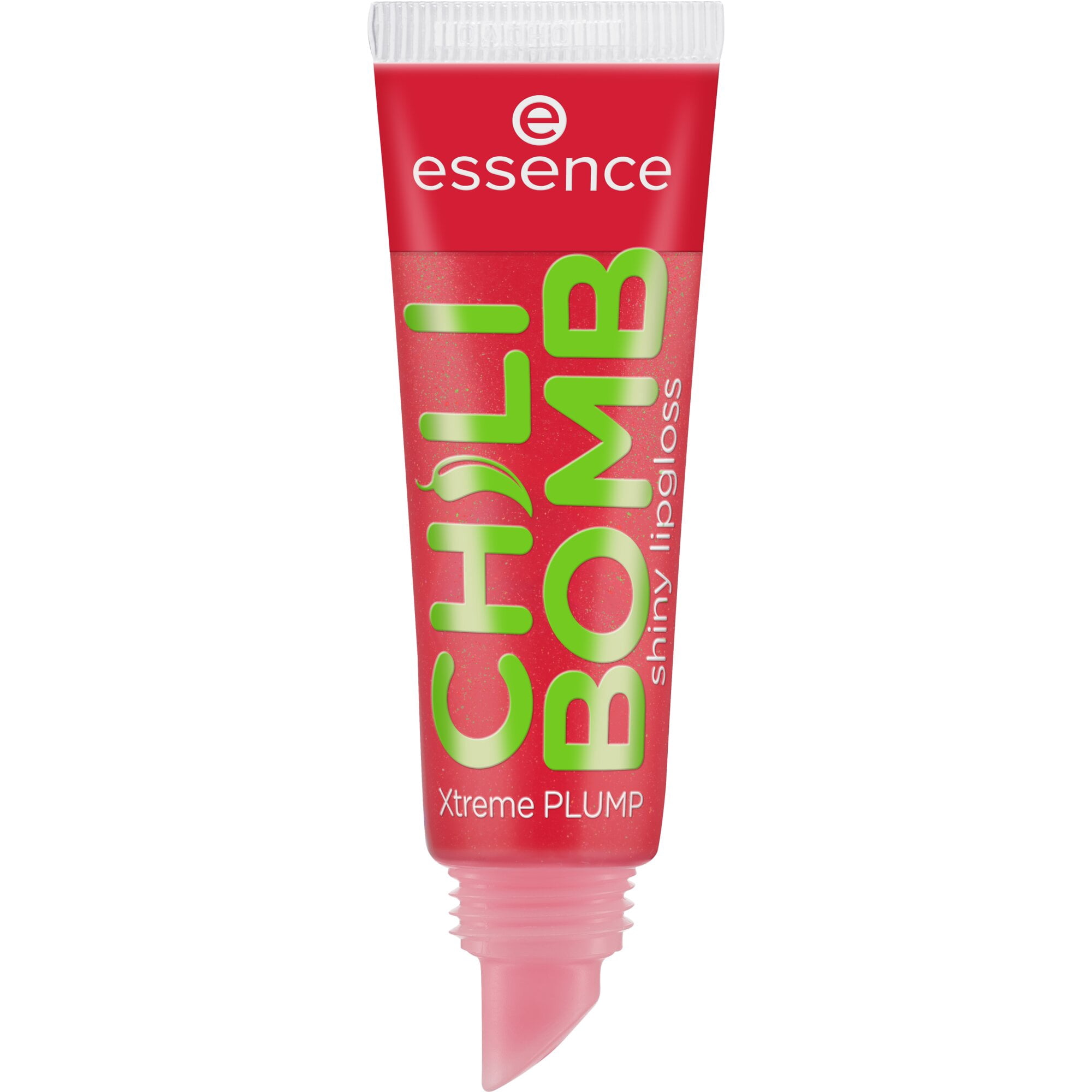 essence CHILI BOMB shiny lipgloss 01 Strawberry Salsa