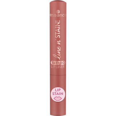 essence Line N' Stain! Tattoo Lip Liner, 02 Must Have Brown