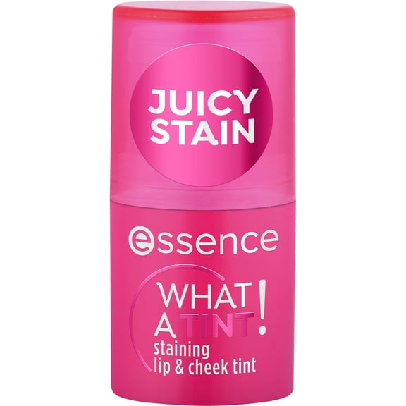 essence What A Tint! Staining Lip & Cheek Jelly Tint, 10 Raspberry Vibes