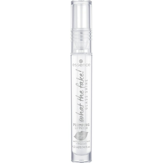 essence What The Fake Glass Shine Plumping Lip Filler, 01 Oh So Glassy