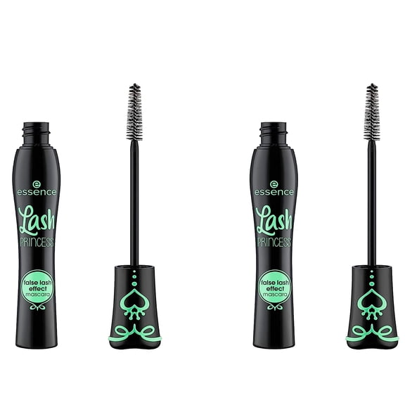 essence cosmetics Lash Princess False Lash Effect Mascara | Gluten  and  Cruelty Free (Pack of 2), Black, 0.4 Fl Oz (Pack of 2), 12.0 milliliters