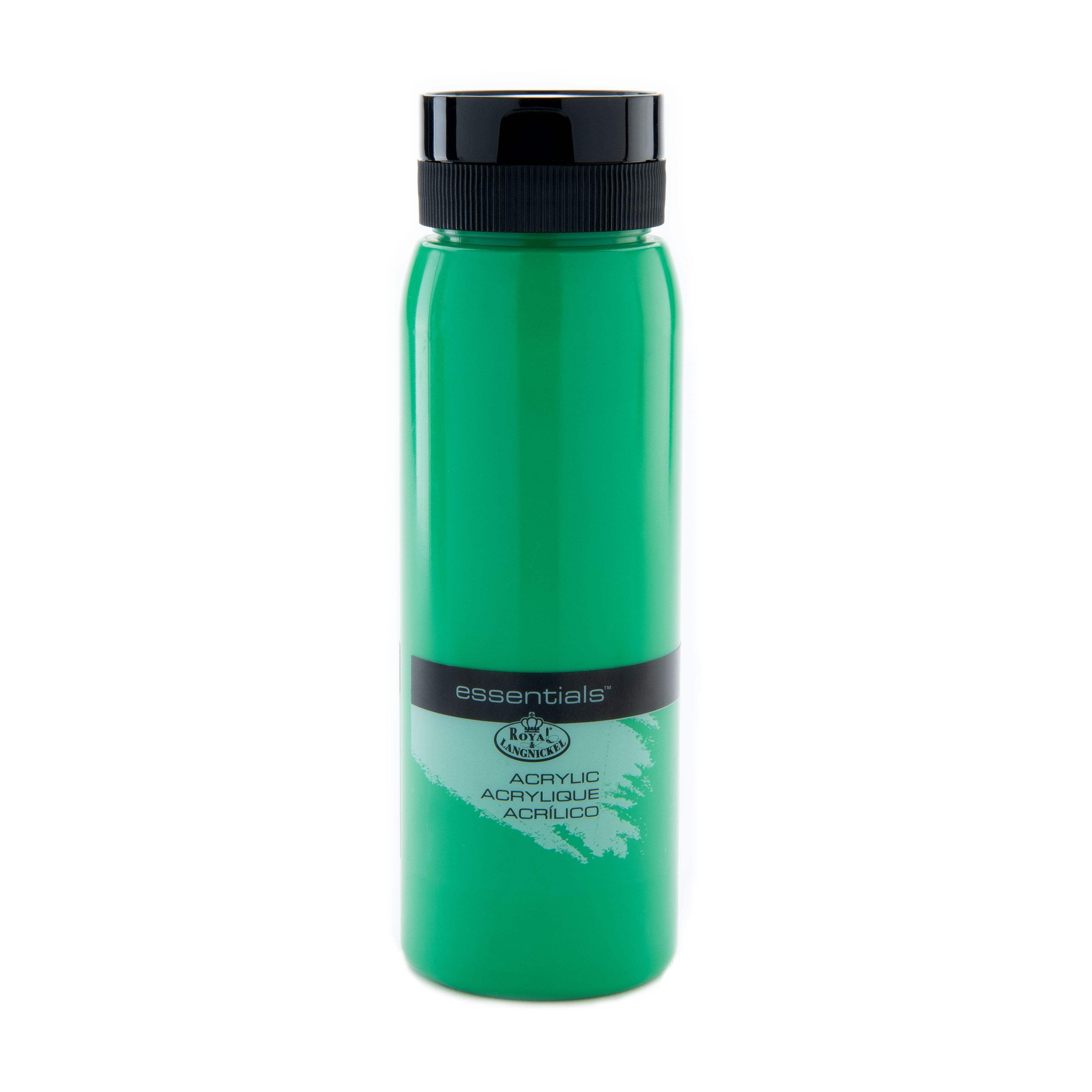 Royal & Langnickel Essentials Acrylic Paint - Cadmium Green, 1Liter