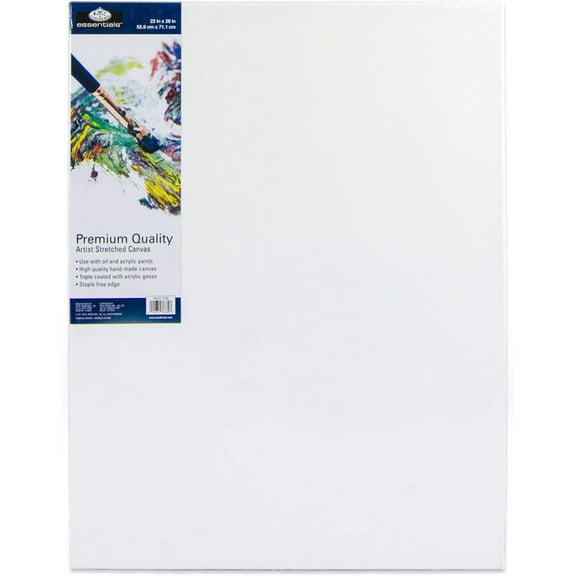 essentials(TM) Premium Stretched Canvas-22"X28"