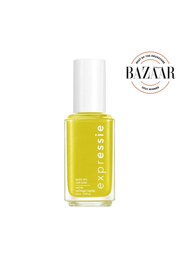 Expressie Quick Dry 8 Free Vegan Nail Polish, Green Yellow, 0.33 fl oz Bottle