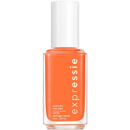 essie Expressie Quick-Dry, Coral Nail Polish, Strong At 1%, 0.33 fl oz