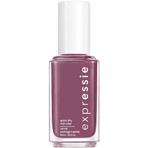 essie Expressie Quick Dry Nail Polish, Get A Mauve On, Mauve Purple, 0.33 fl oz Bottle