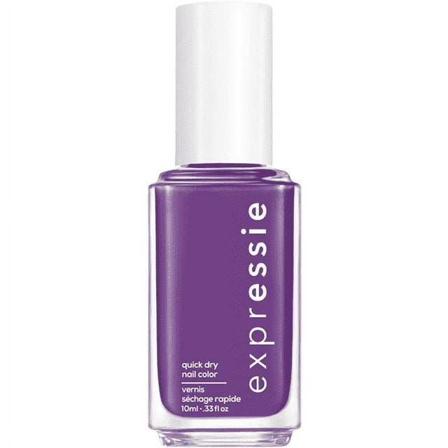 essie Expressie Quick Dry Nail Polish, IRL, Grape Purple, 0.33 fl oz Bottle