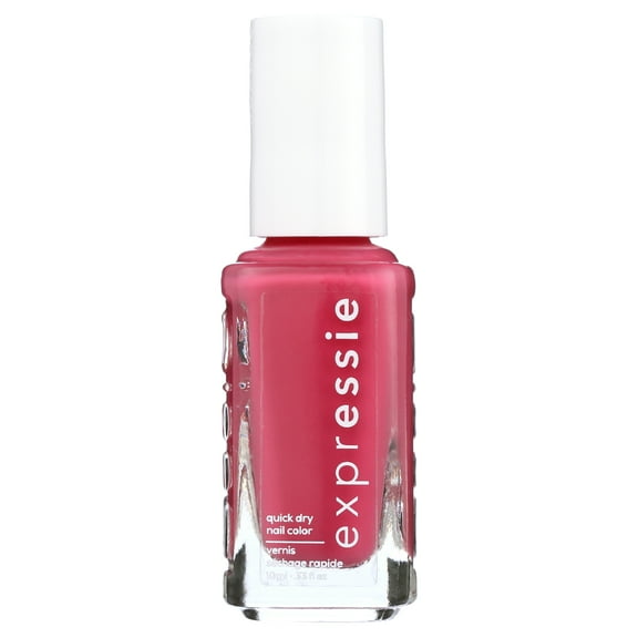 essie Expressie Quick-Dry, Pink Nail Polish, Crave The Chaos, 0.33 fl oz